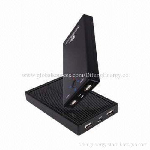 0.7W emergency solar panel dual USB portable solar charger for Samsung mobile phone